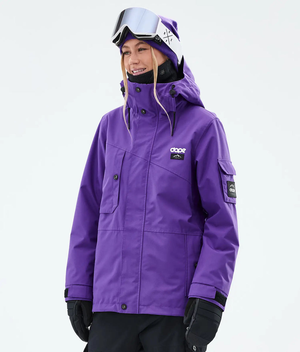Adept W Snowboardjacke Damen Vivid Purple