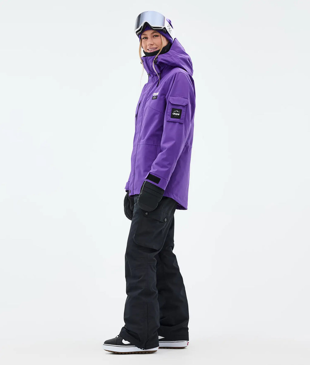 Adept W Snowboardjacke Damen Vivid Purple