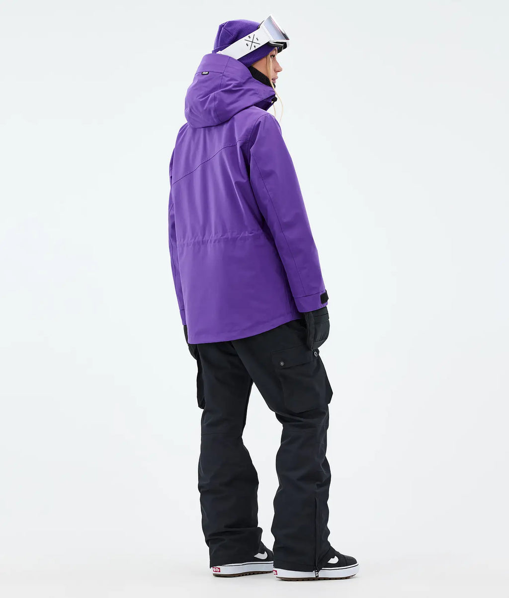 Adept W Snowboardjacke Damen Vivid Purple