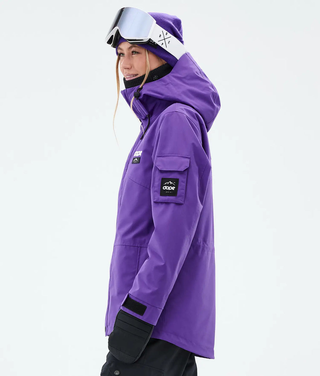 Adept W Snowboardjacke Damen Vivid Purple