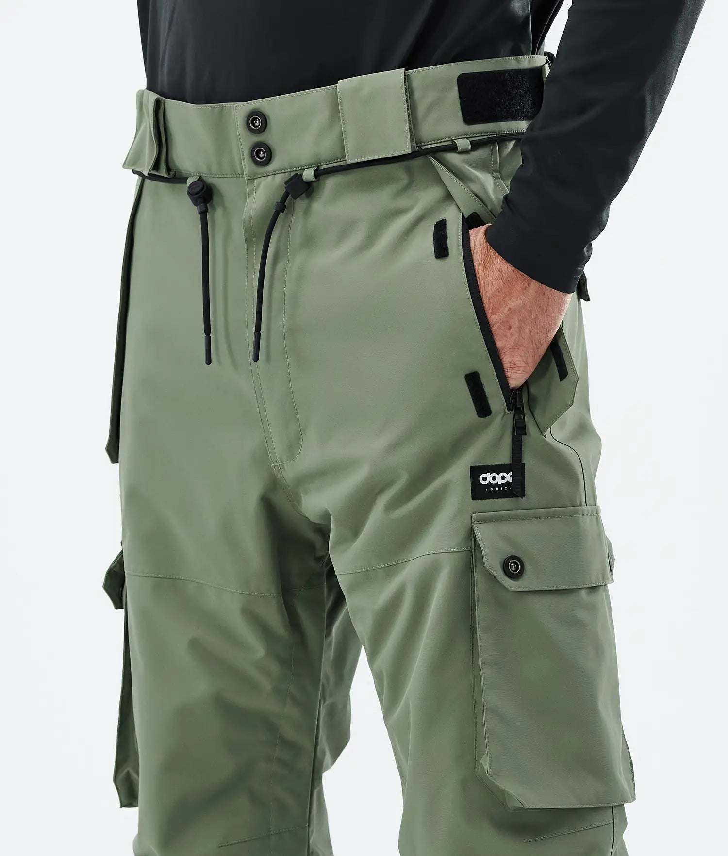 Iconic Snowboardhose Herren Moss Green