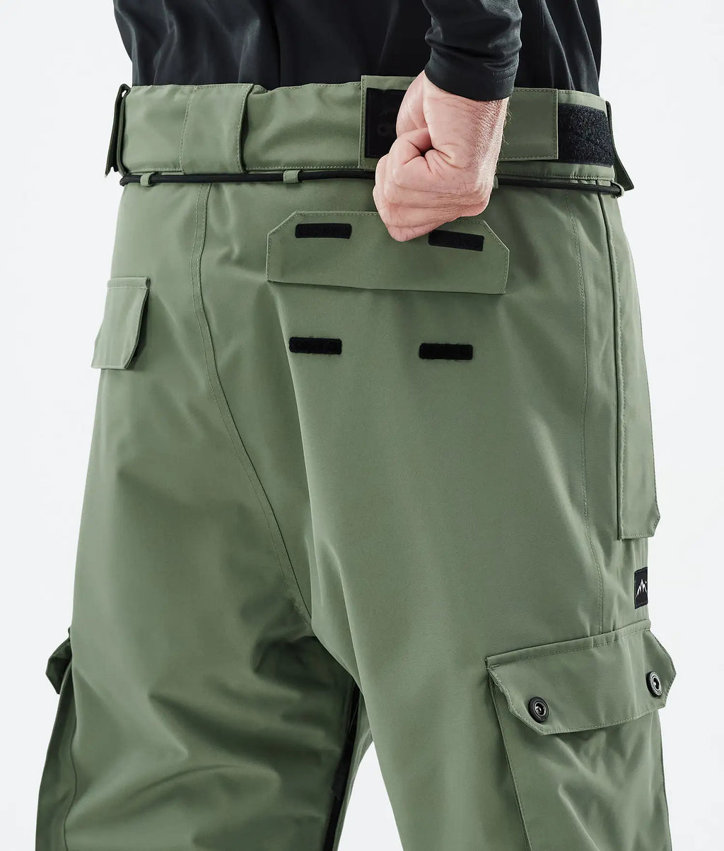 Iconic Snowboardhose Herren Moss Green