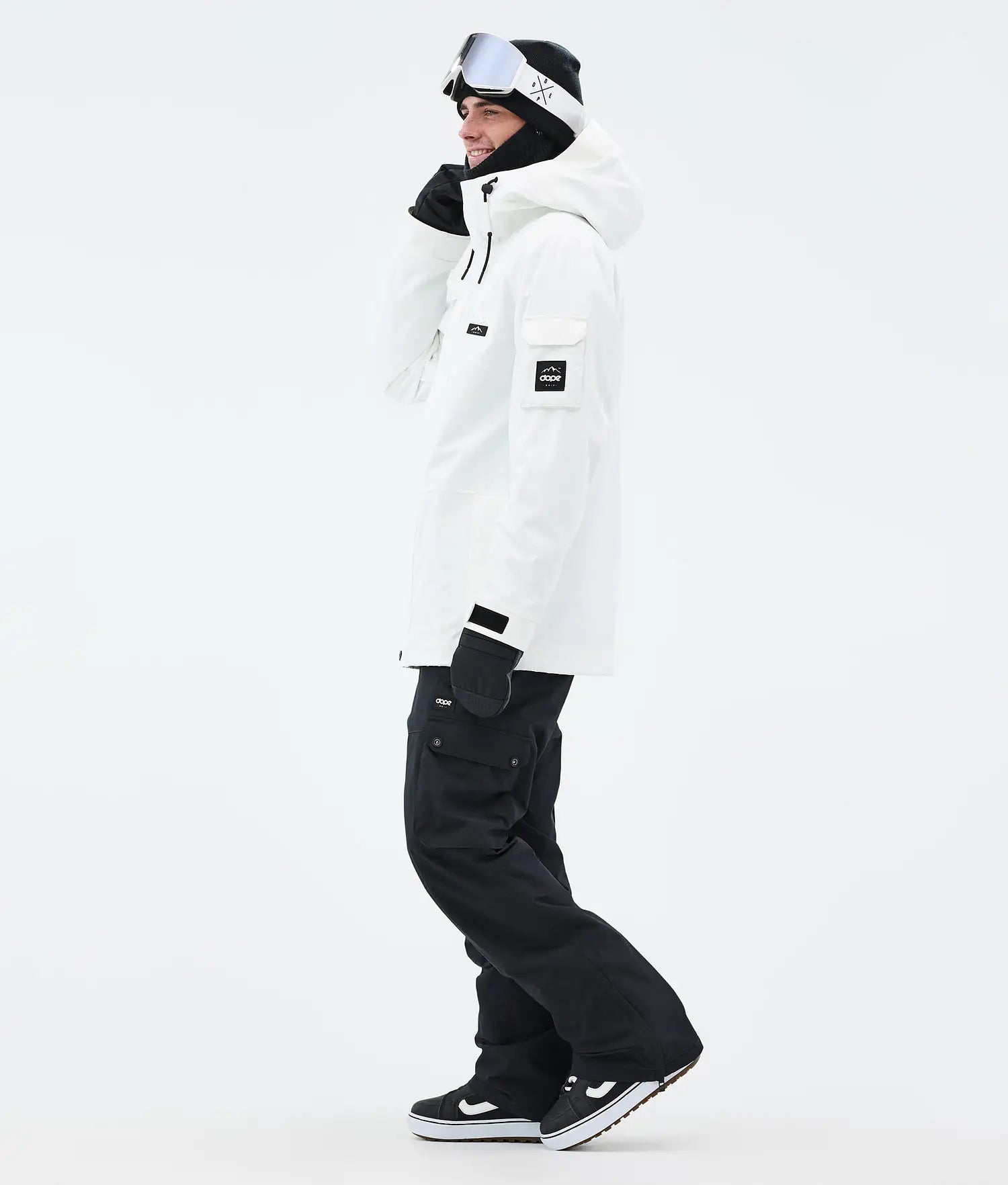 Adept Snowboardjacke Herren Whitish