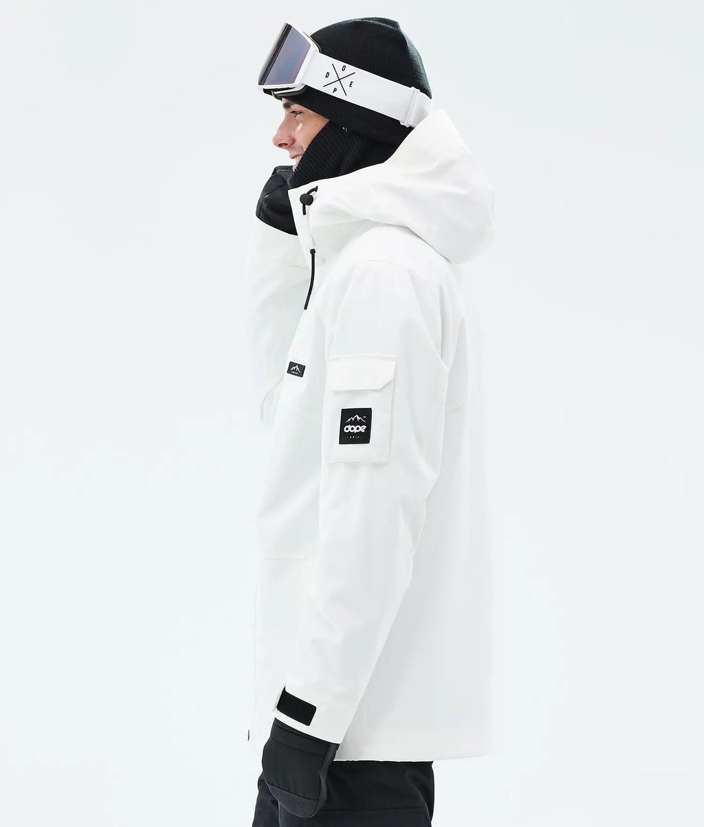 Adept Snowboardjacke Herren Whitish