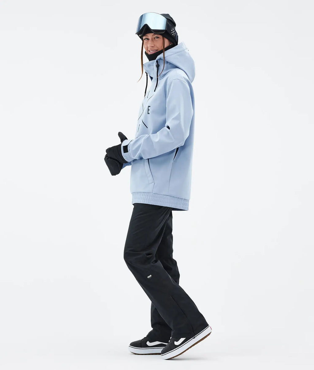 Yeti W Snowboardjacke Damen 2X-Up Light Blue