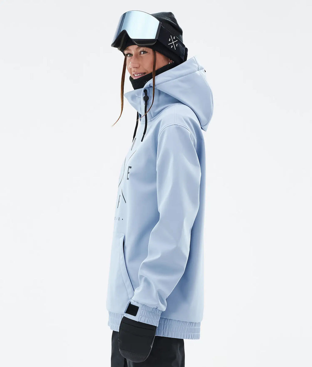 Yeti W Snowboardjacke Damen 2X-Up Light Blue