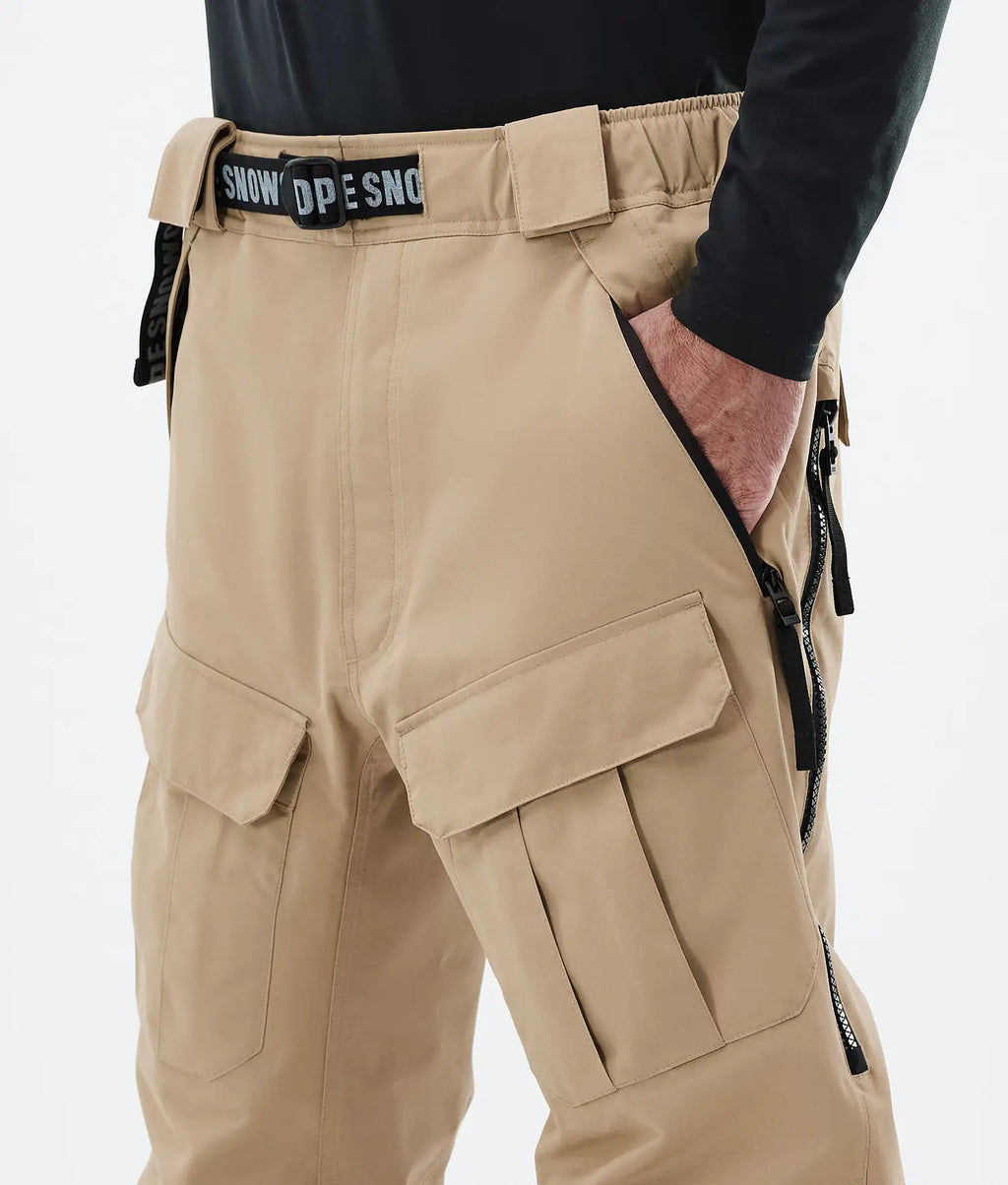 Antek Snowboardhose Herren Khaki