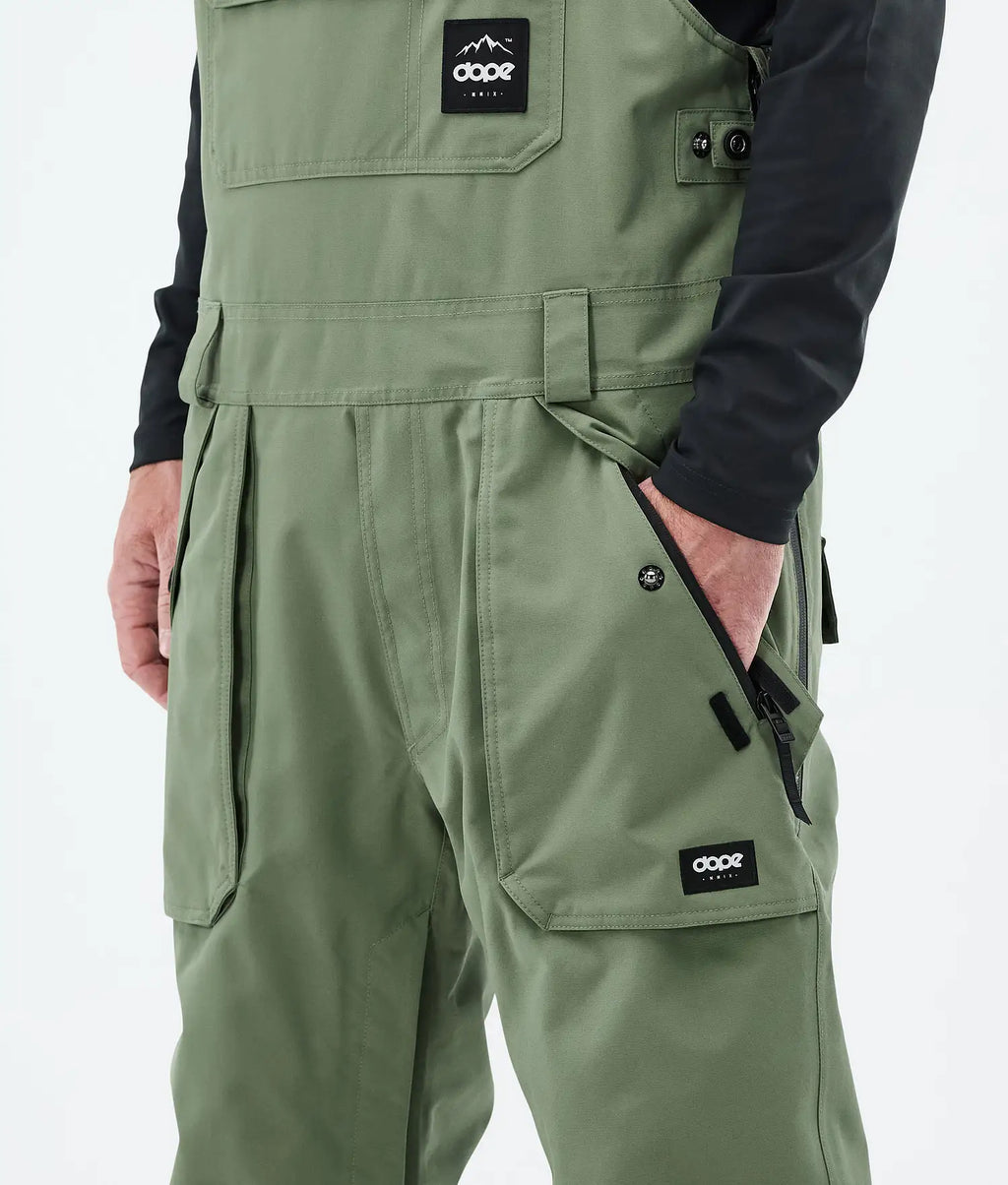 Notorious B.I.B Snowboardhose Herren Moss Green