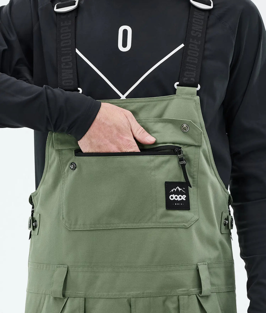 Notorious B.I.B Snowboardhose Herren Moss Green