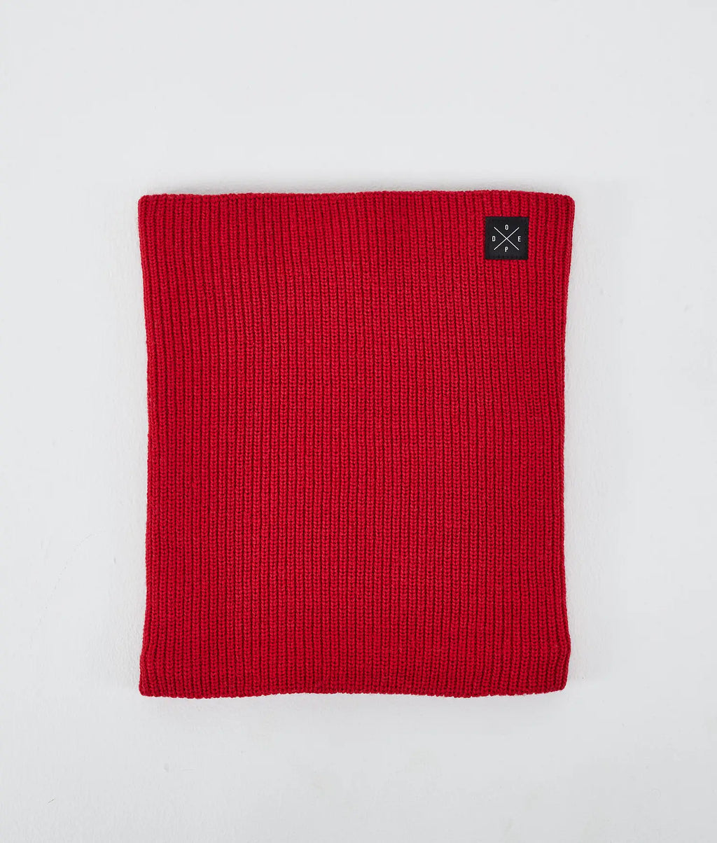 2X-Up Knitted Schlauchtuch Deep Red