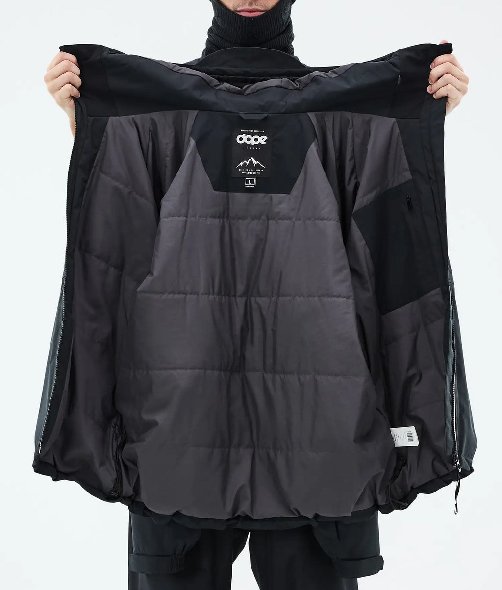 Spartan Snowboardjacke Herren Black