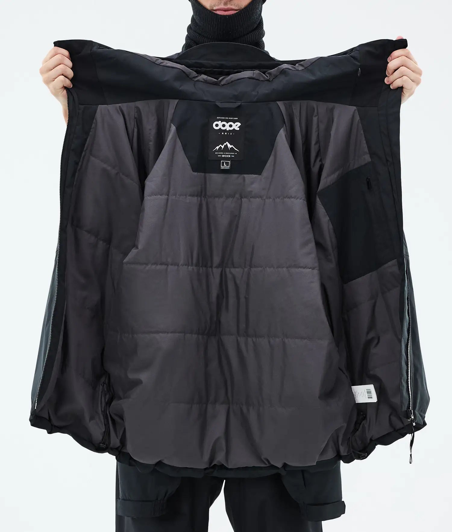 Spartan Snowboardjacke Herren Black