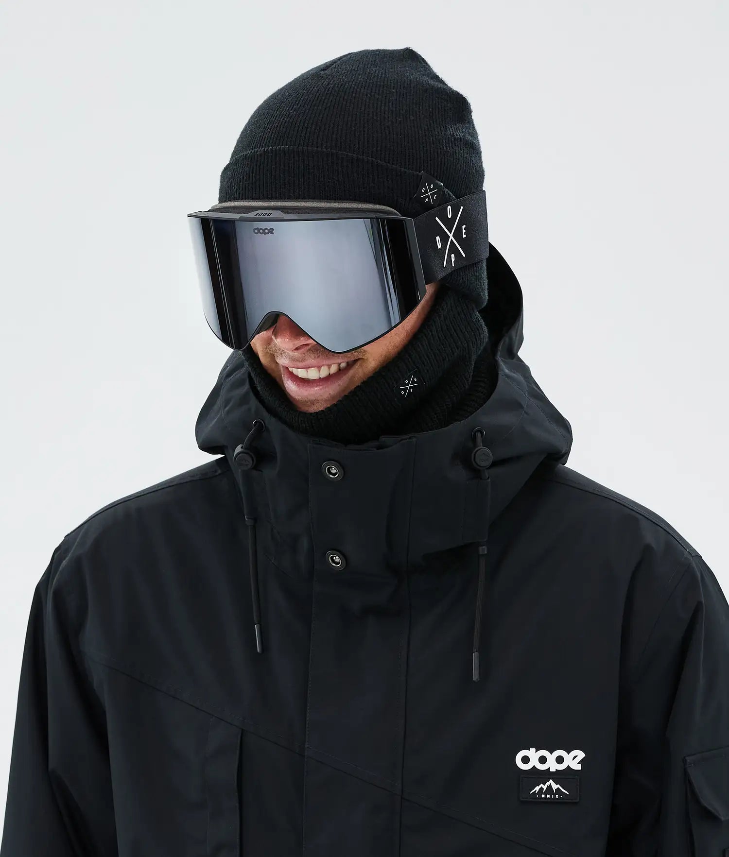 Sight Skibrille Black/Silver Mirror