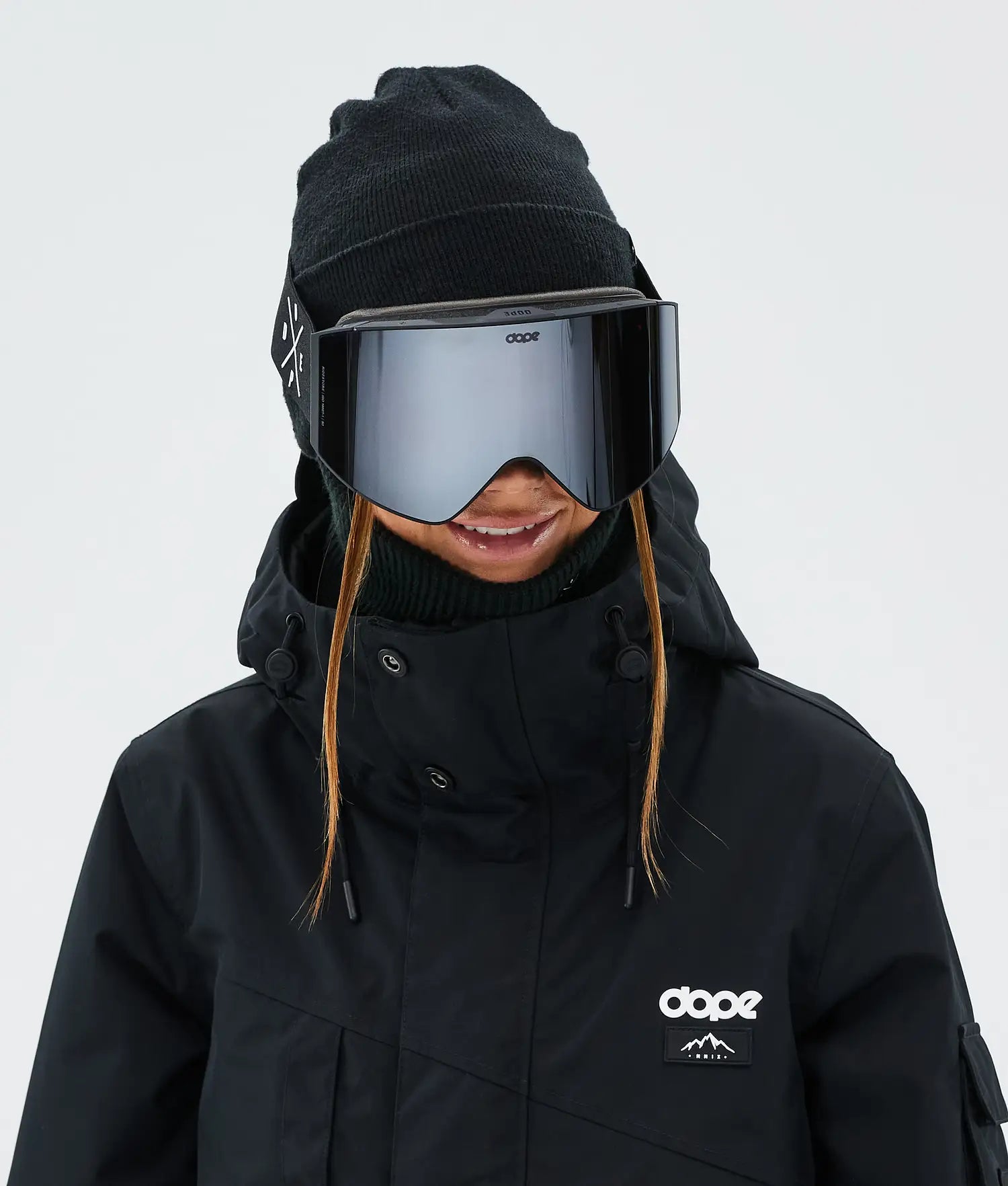 Sight Skibrille Black/Silver Mirror