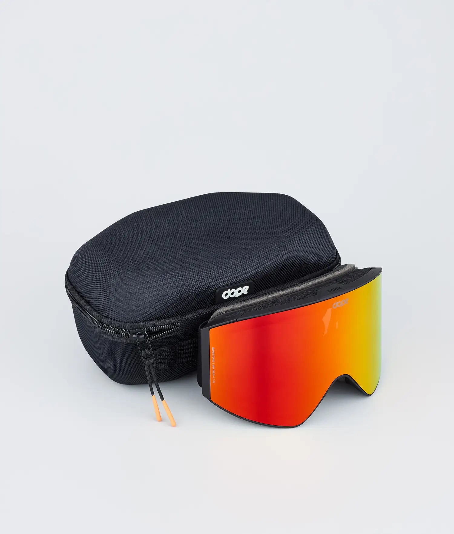 Sight Skibrille Black/Red Mirror