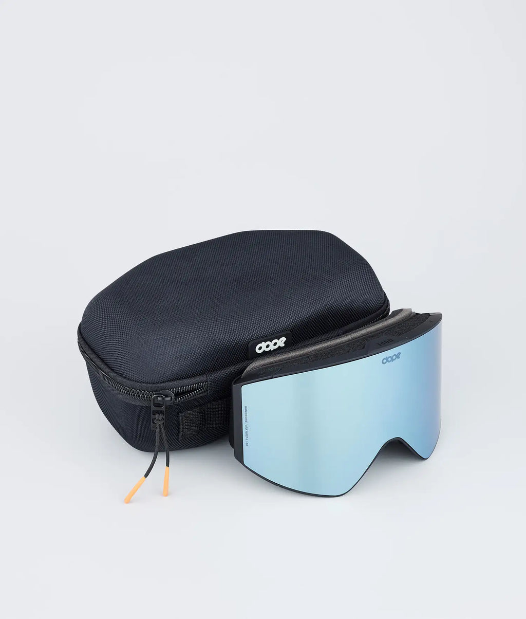 Sight Skibrille Black/Blue Mirror
