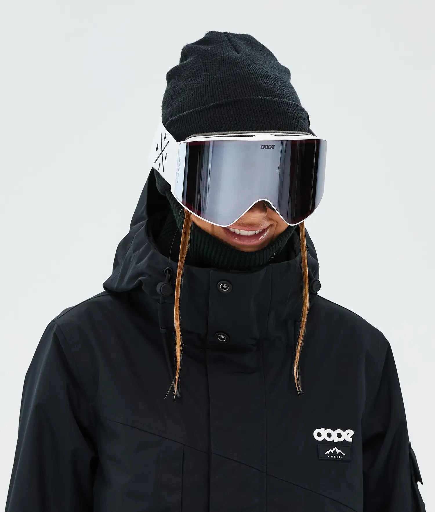 Sight Skibrille White/Silver Mirror