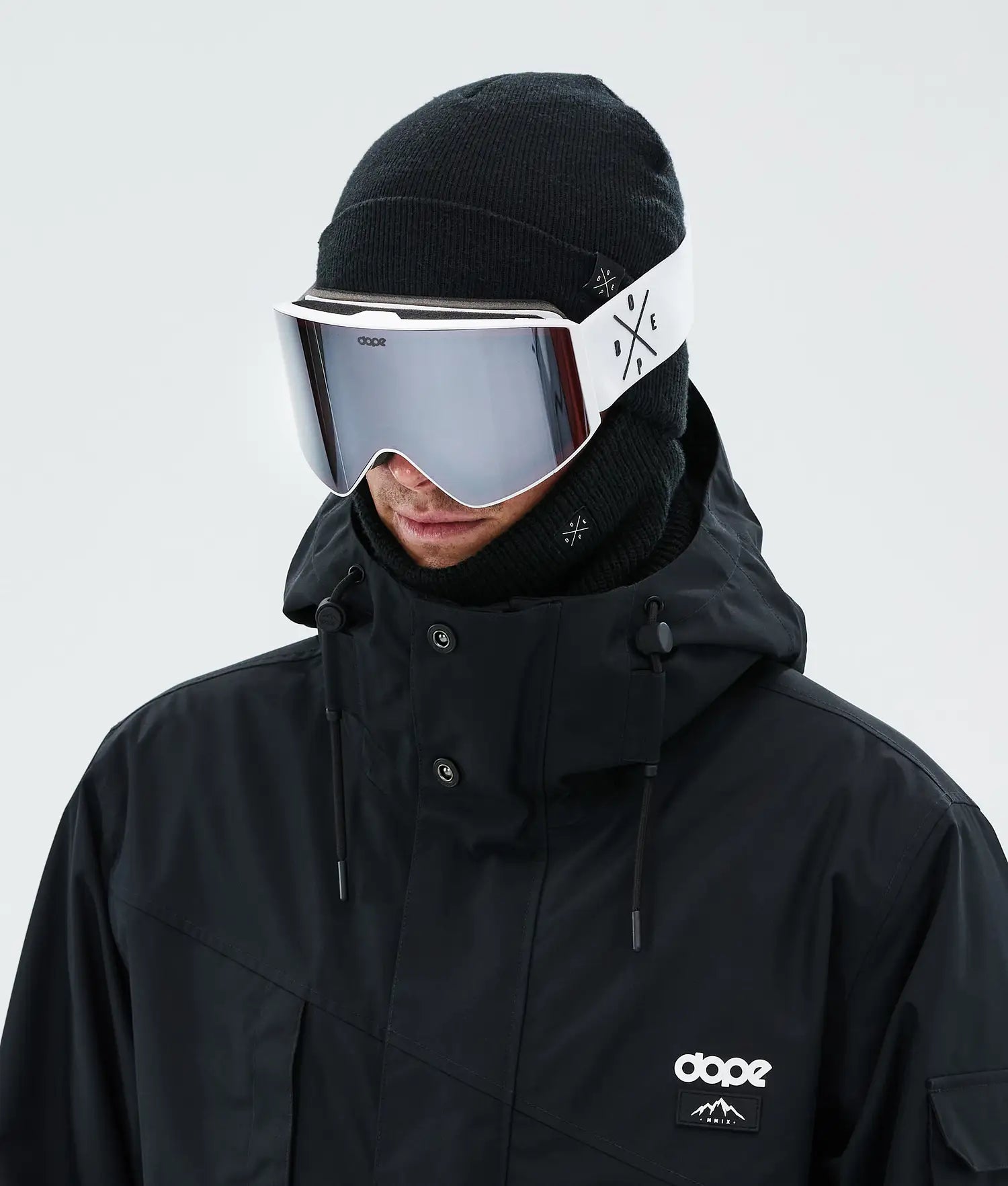 Sight Skibrille White/Silver Mirror