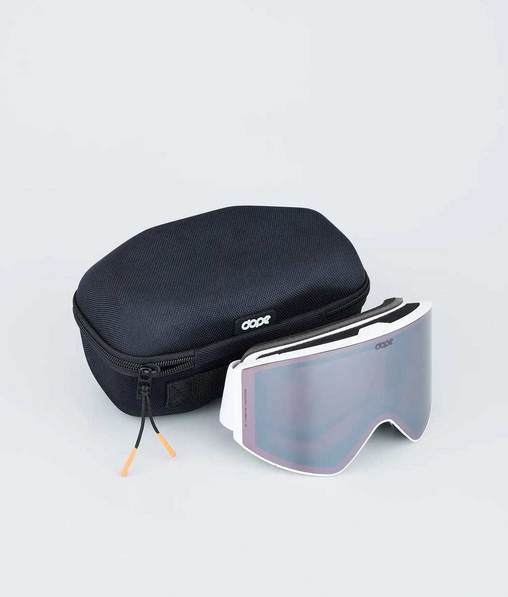 Sight Skibrille White/Silver Mirror