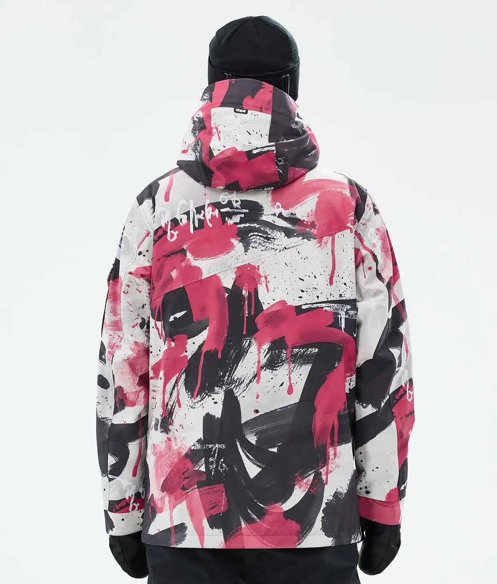 Adept Snowboardjacke Herren Doodle