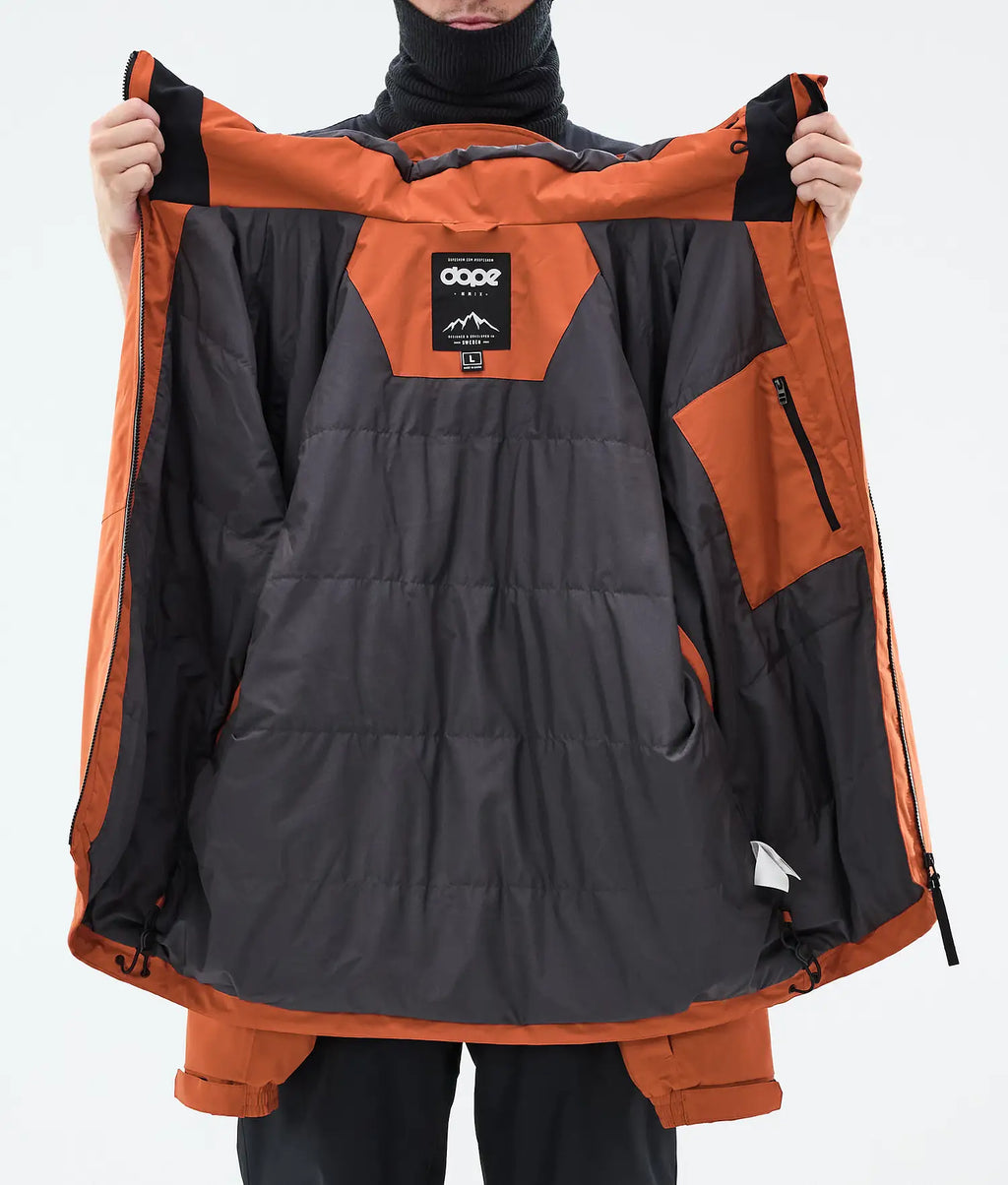 Spartan Snowboardjacke Herren Burned Orange
