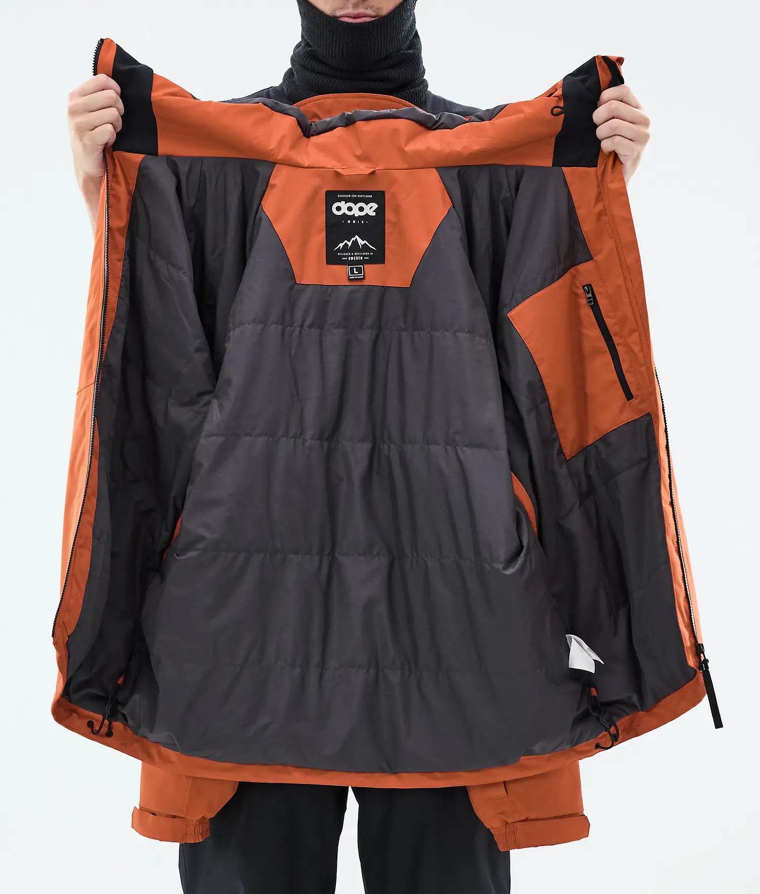 Spartan Snowboardjacke Herren Burned Orange