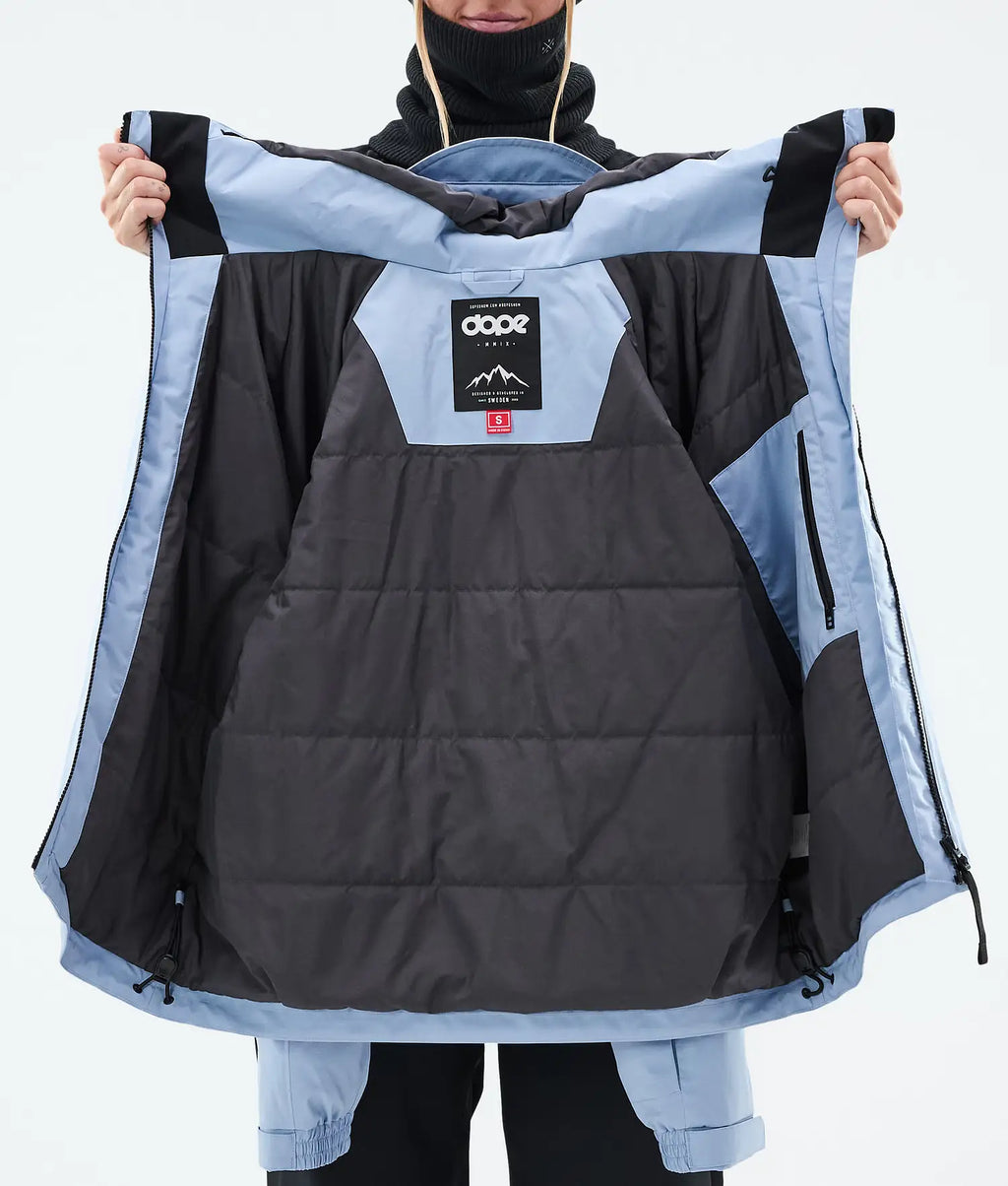 Spartan W Snowboardjacke Damen Light Blue