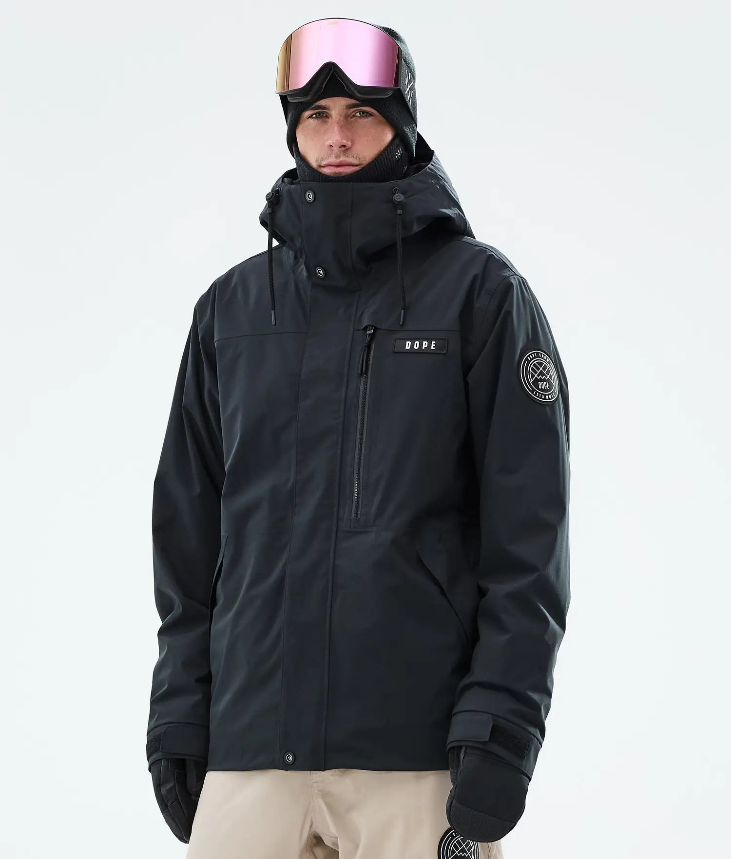 Blizzard Full Zip Snowboardjacke Herren Black
