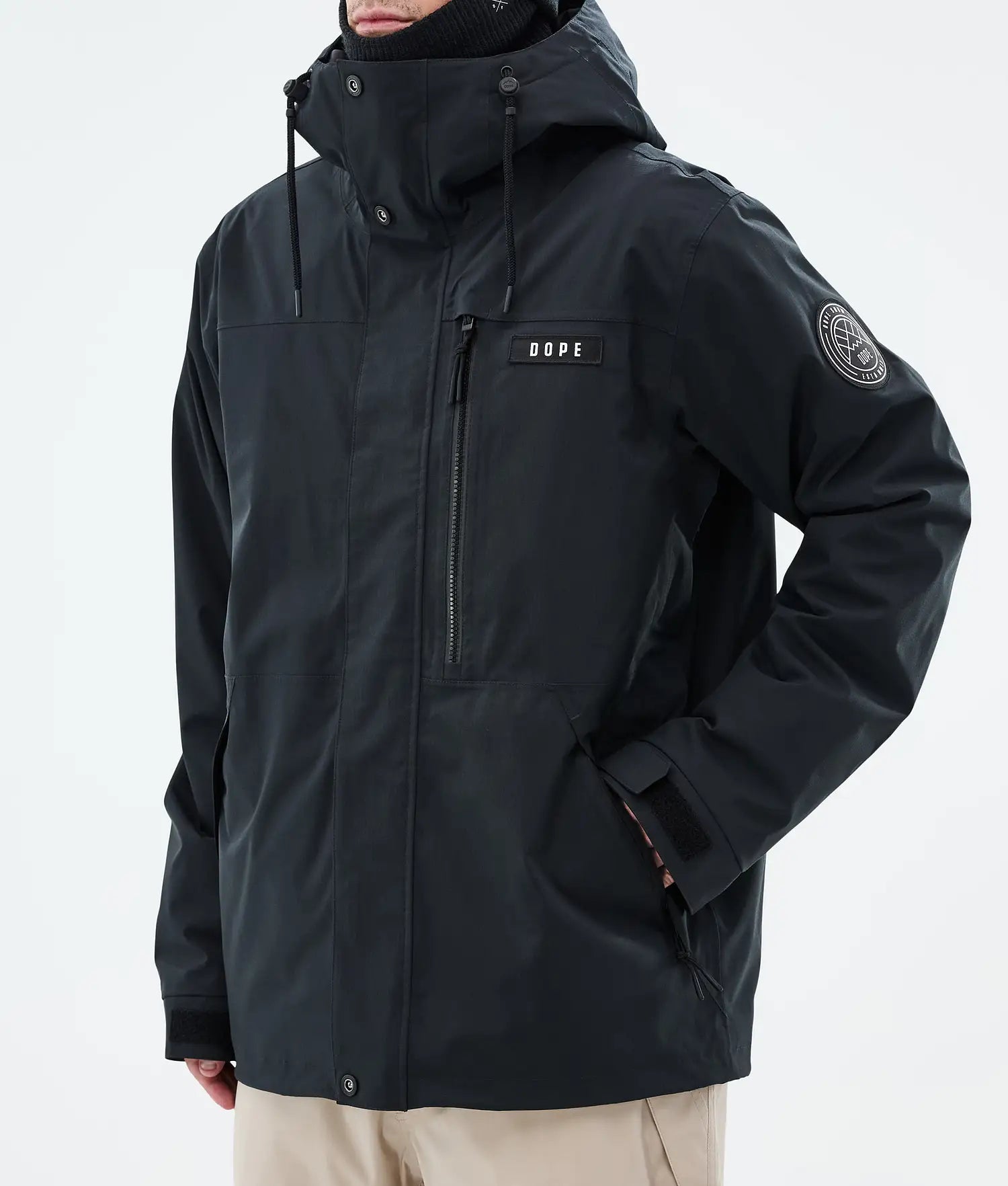 Blizzard Full Zip Snowboardjacke Herren Black
