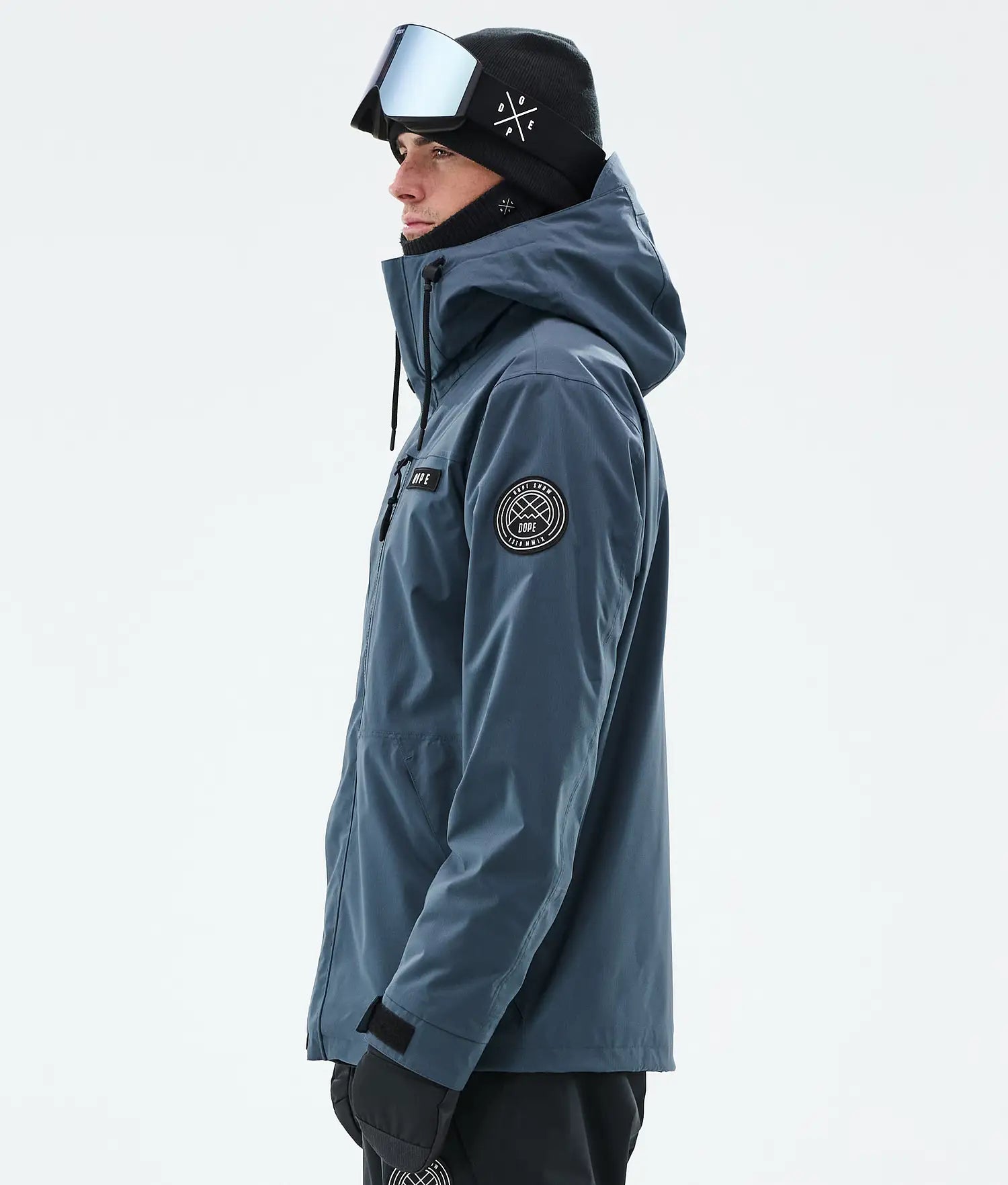 Blizzard Full Zip Snowboardjacke Herren Metal Blue