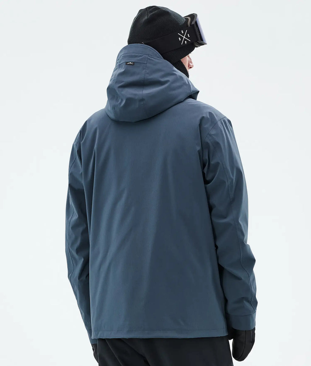 Blizzard Full Zip Snowboardjacke Herren Metal Blue