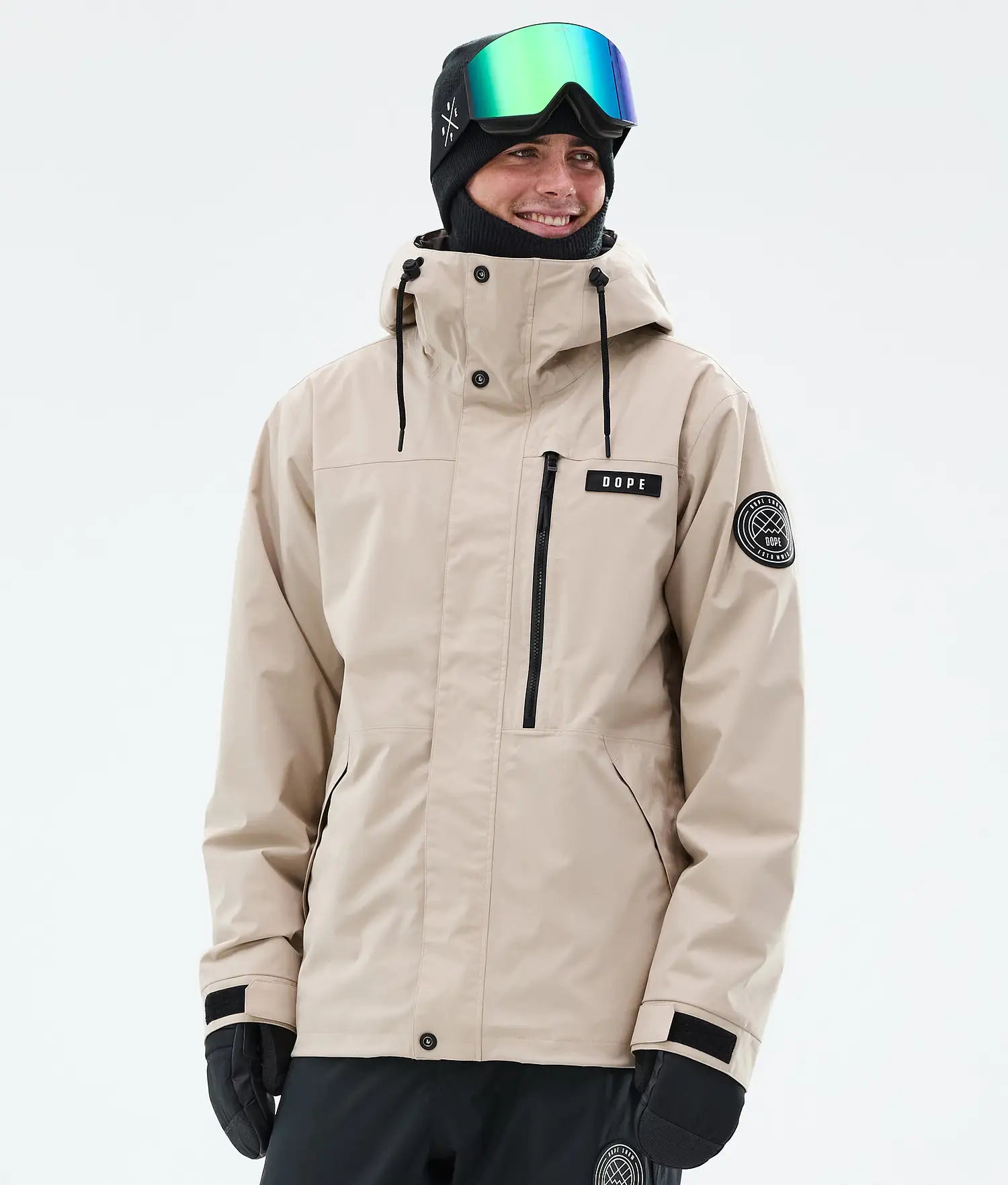 Blizzard Full Zip Snowboardjacke Herren Sand