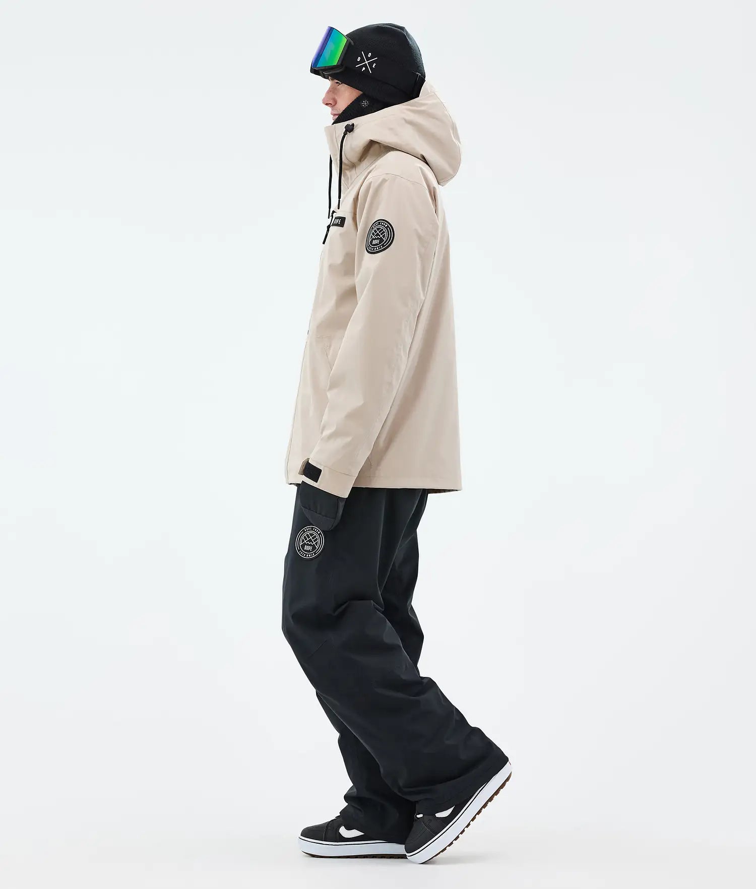 Blizzard Full Zip Snowboardjacke Herren Sand