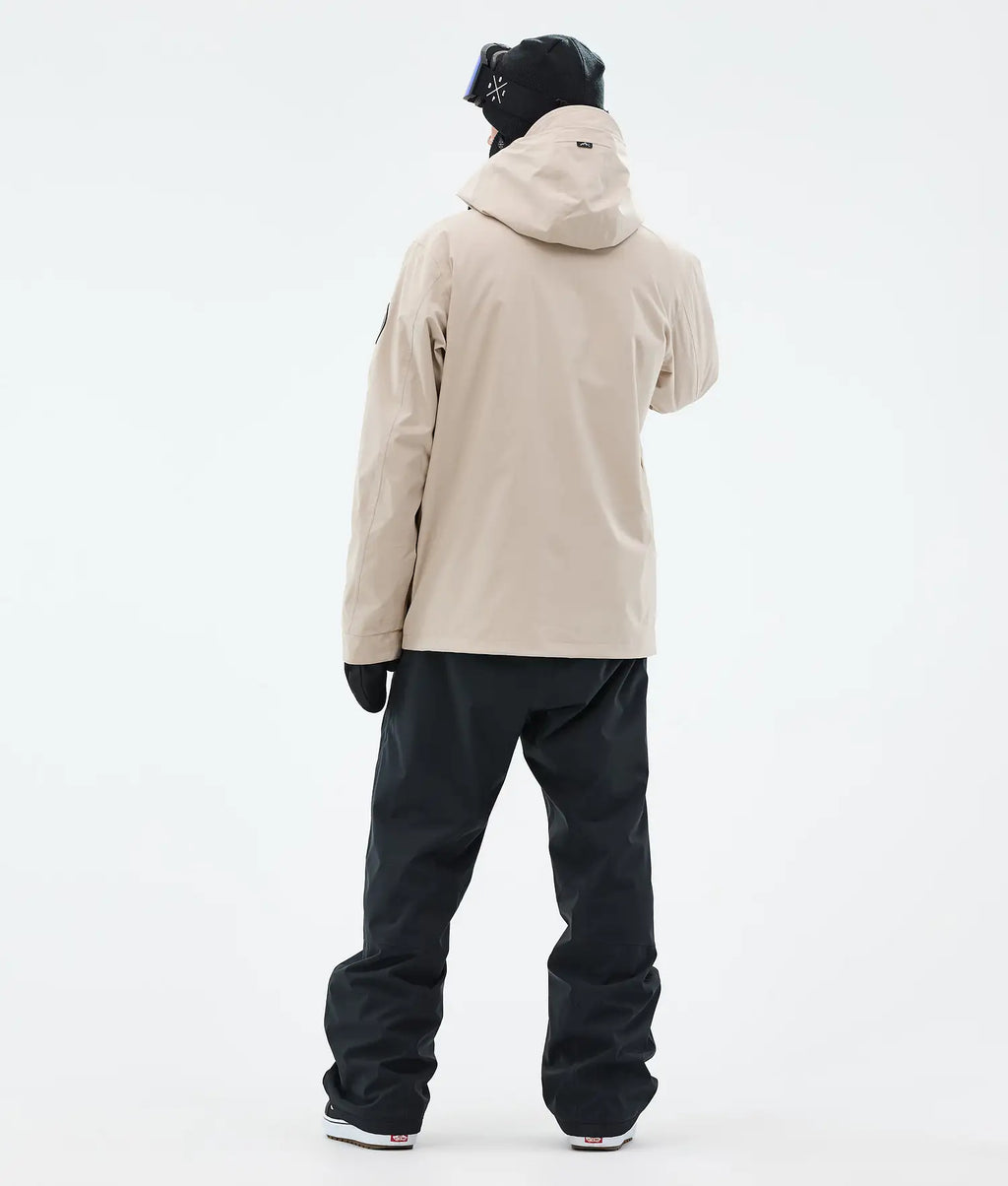 Blizzard Full Zip Snowboardjacke Herren Sand