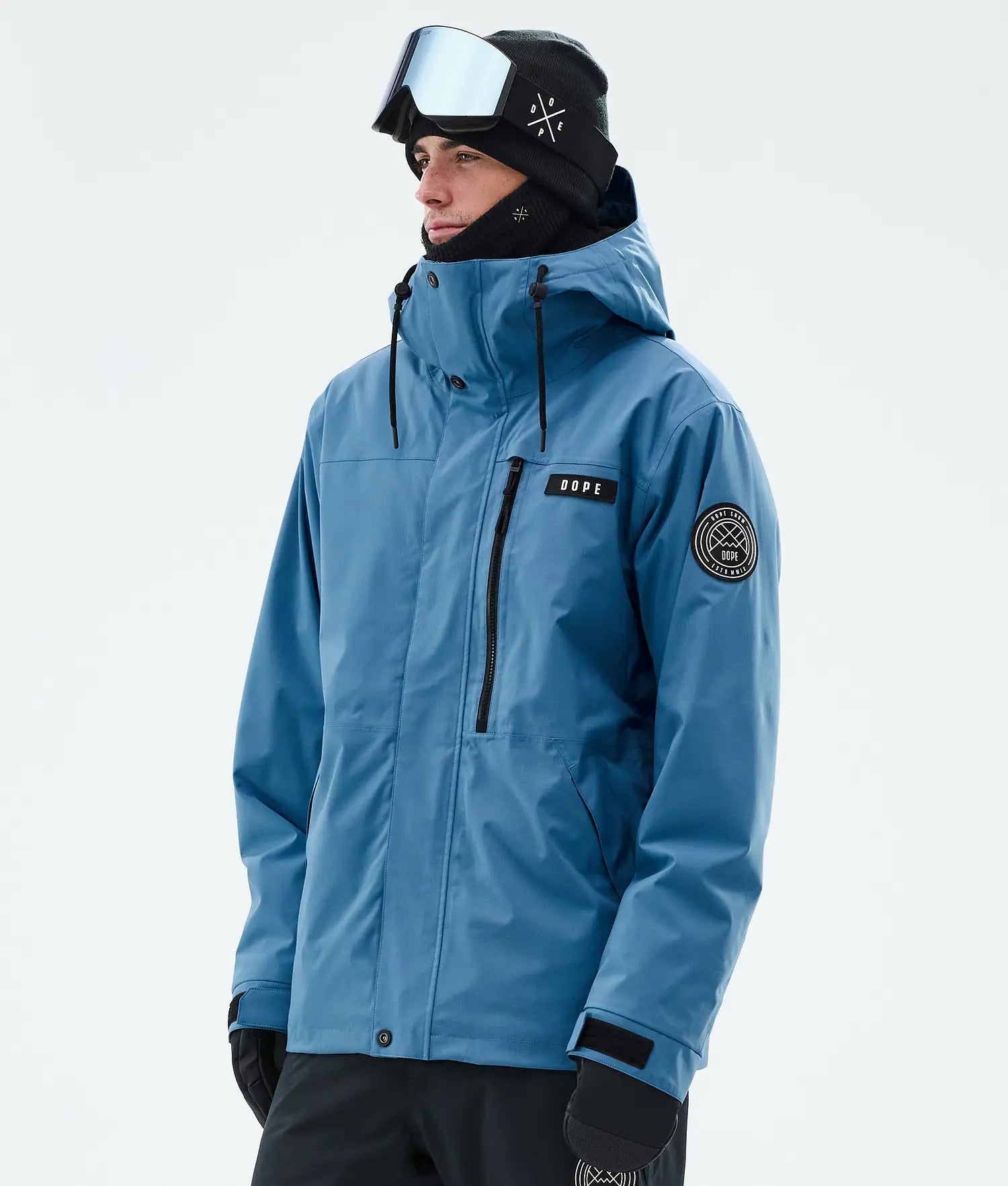 Blizzard Full Zip Snowboardjacke Herren Blue Steel