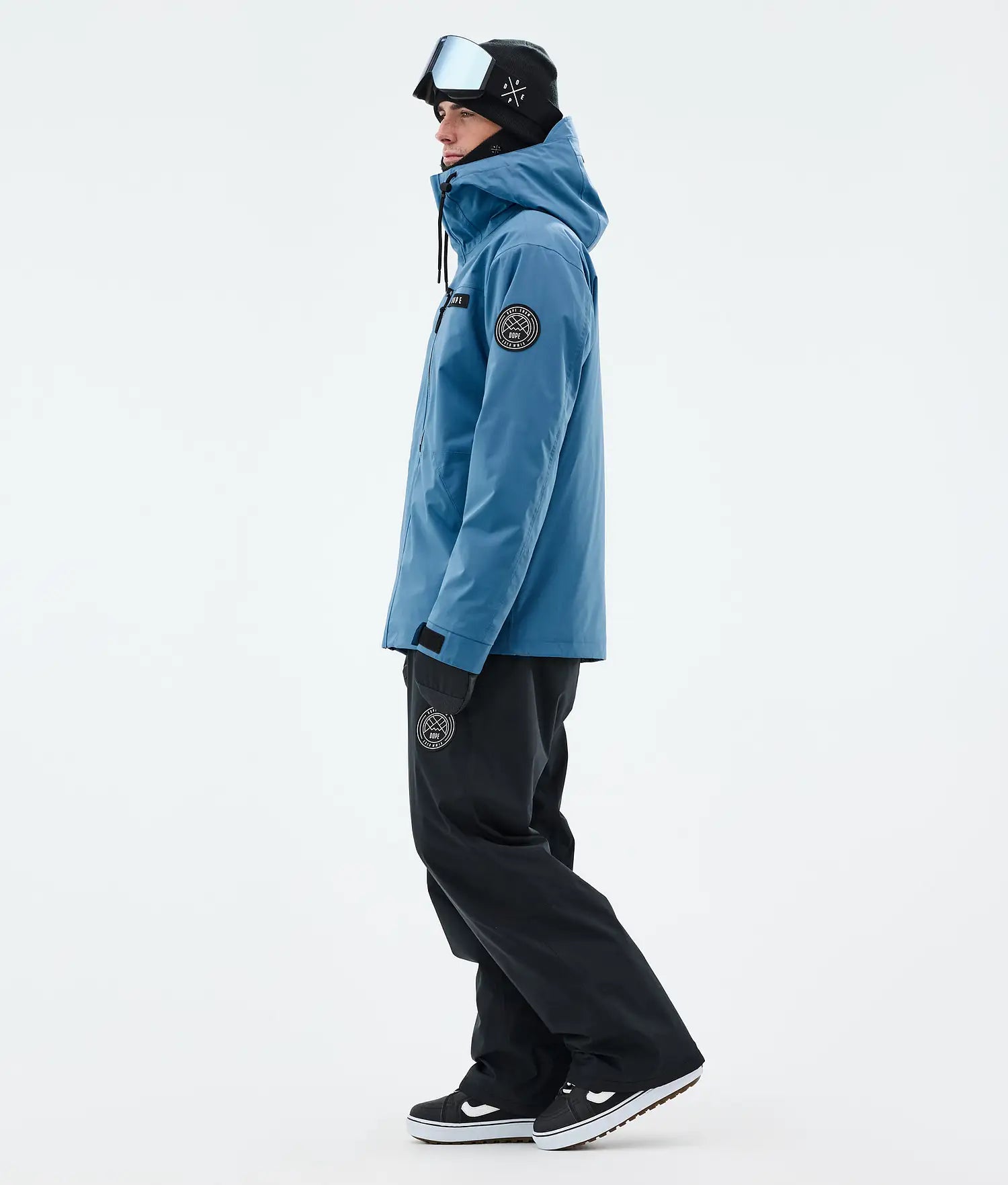 Blizzard Full Zip Snowboardjacke Herren Blue Steel
