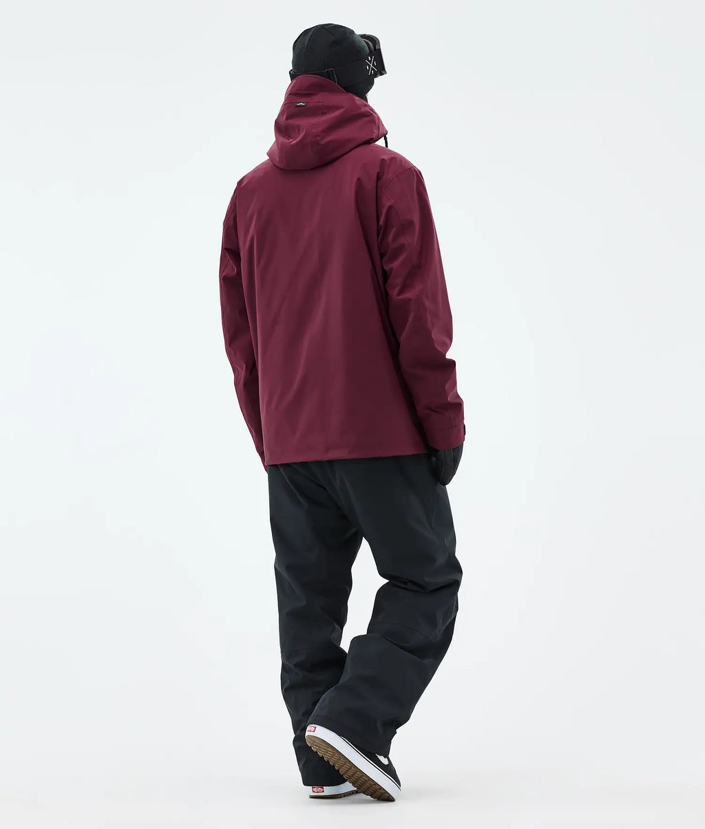Blizzard Full Zip Snowboardjacke Herren Burgundy