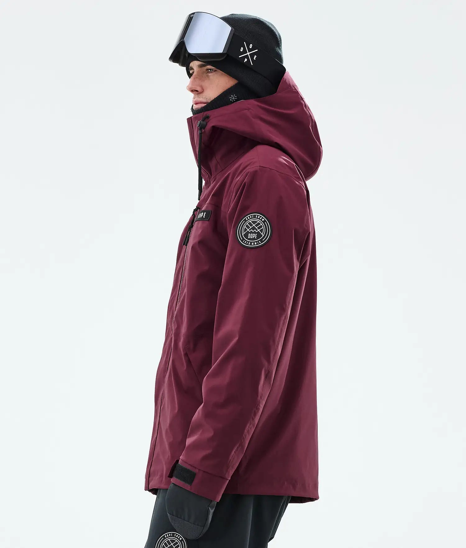 Blizzard Full Zip Snowboardjacke Herren Burgundy