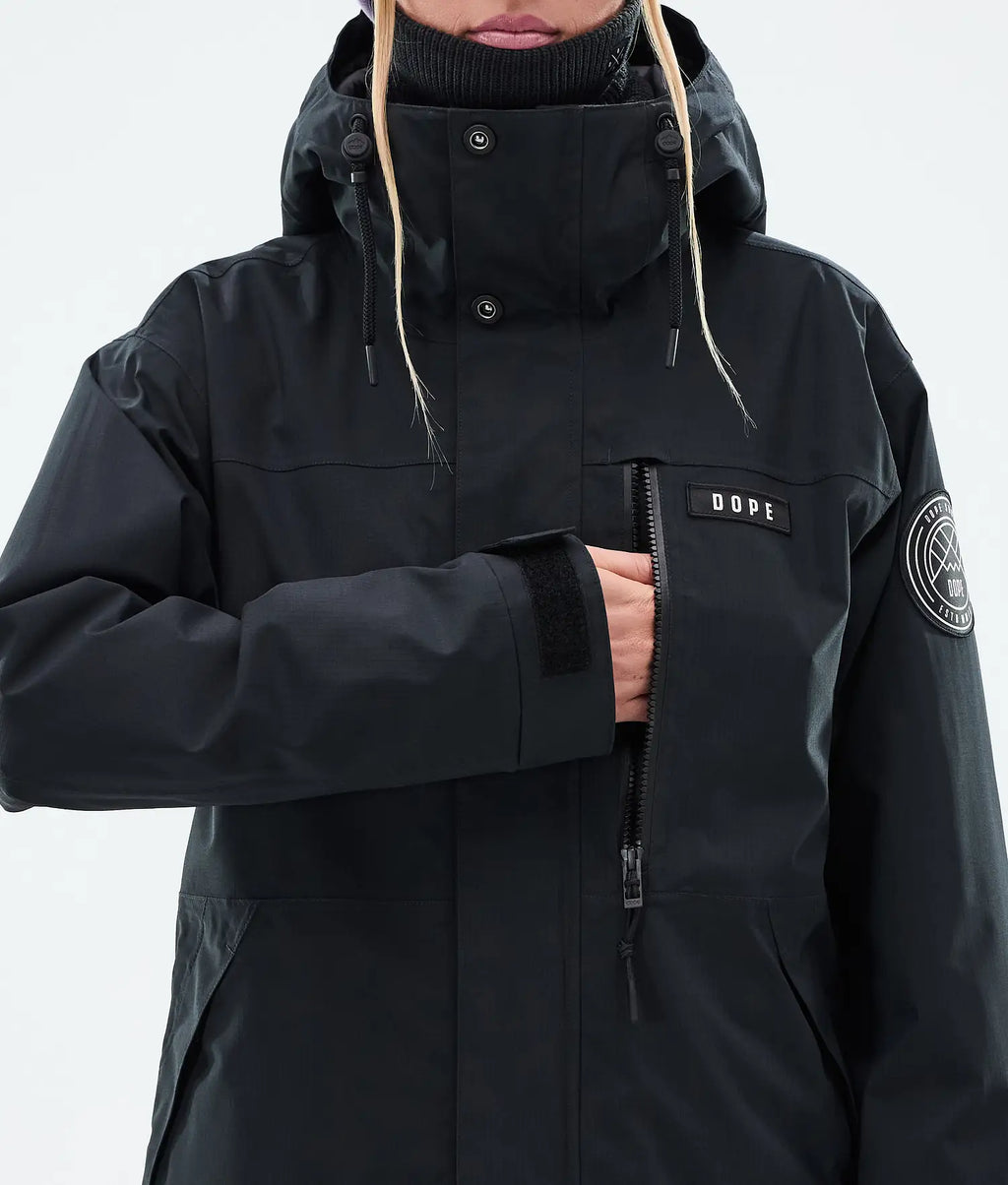 Blizzard W Full Zip Snowboardjacke Damen Black