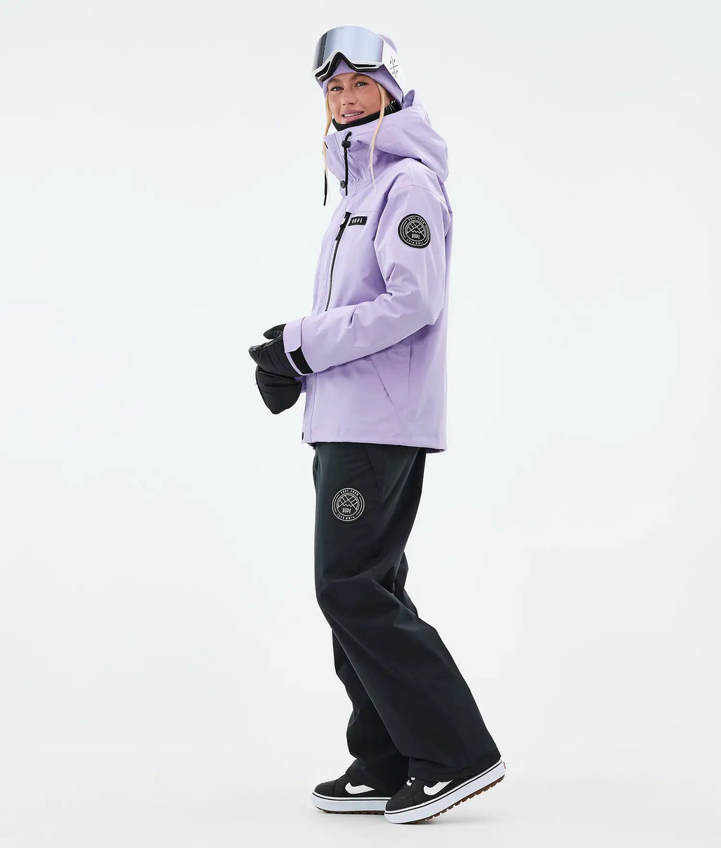 Blizzard W Full Zip Snowboardjacke Damen Faded Violet