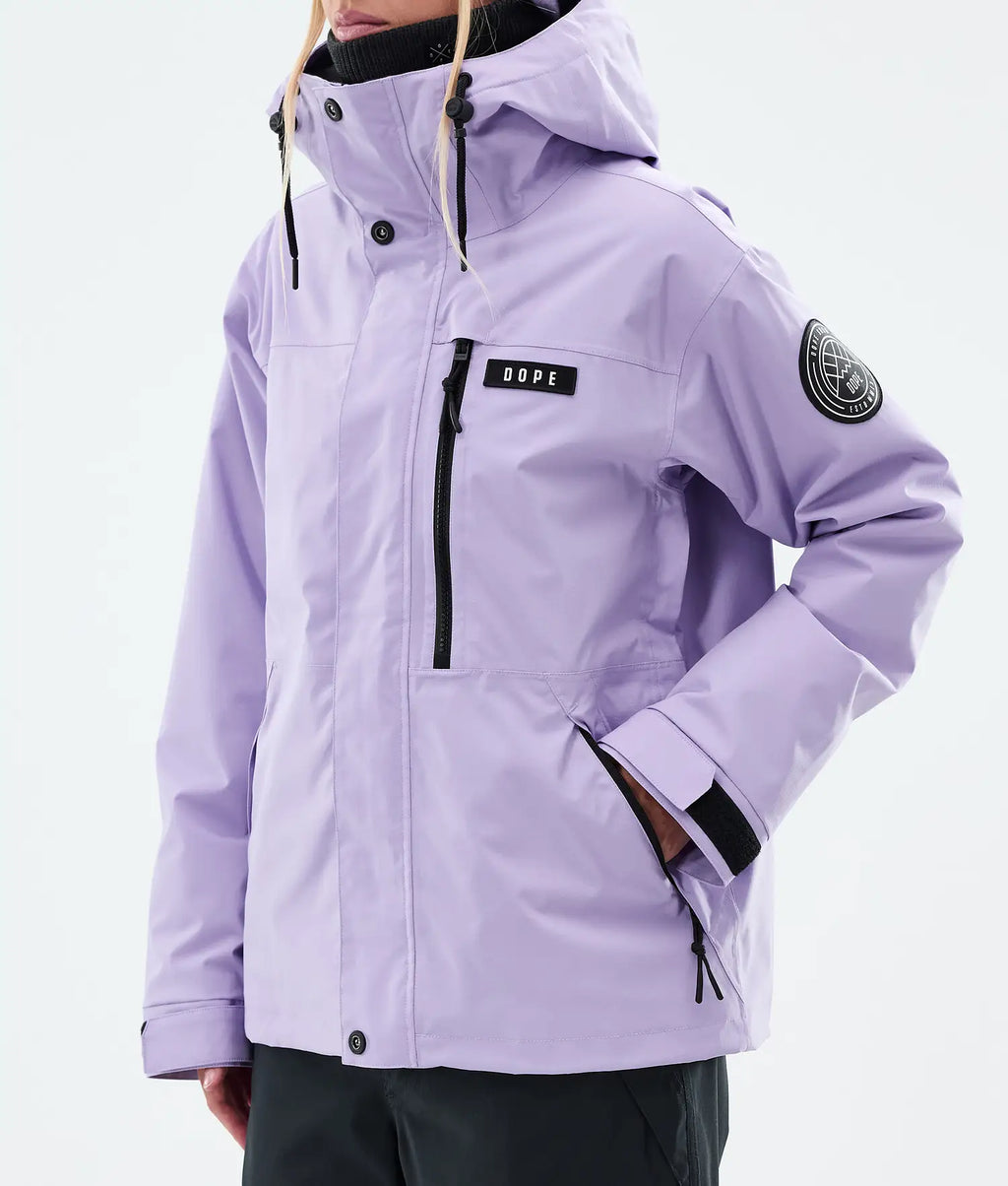 Blizzard W Full Zip Snowboardjacke Damen Faded Violet