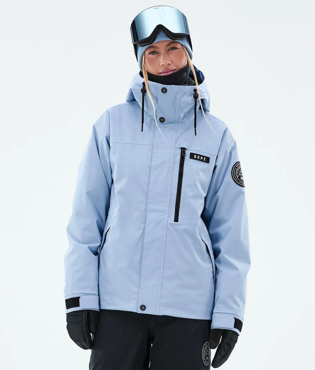 Blizzard W Full Zip Snowboardjacke Damen Light Blue