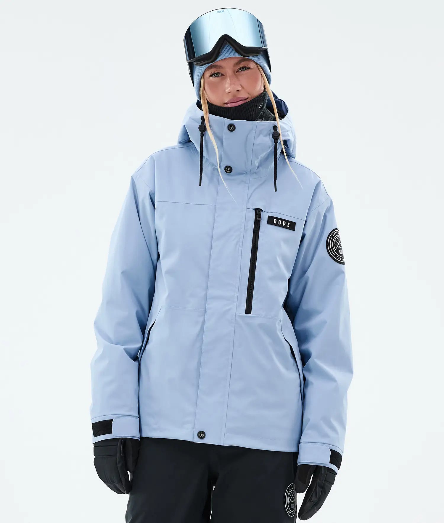 Blizzard W Full Zip Snowboardjacke Damen Light Blue