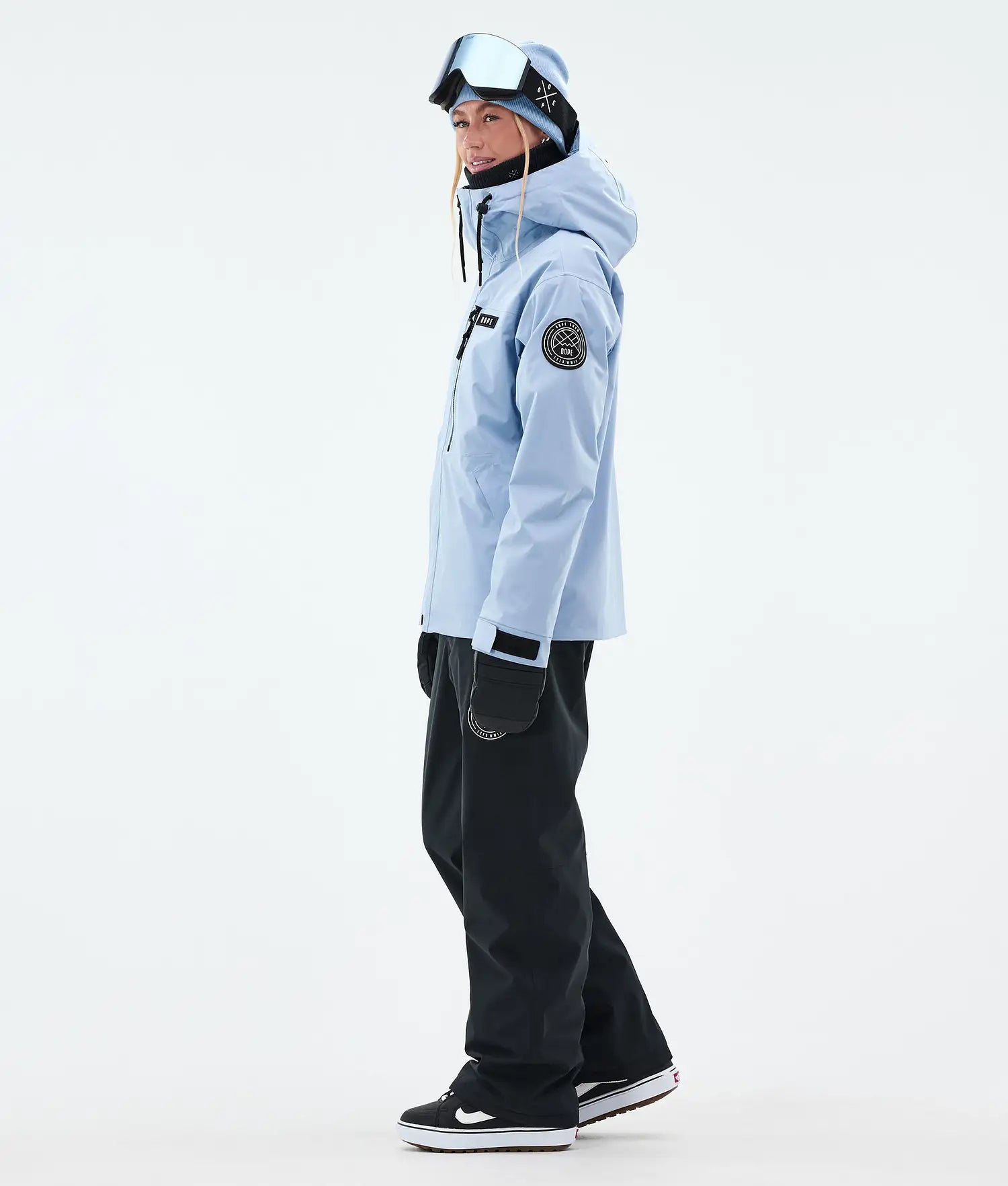 Blizzard W Full Zip Snowboardjacke Damen Light Blue