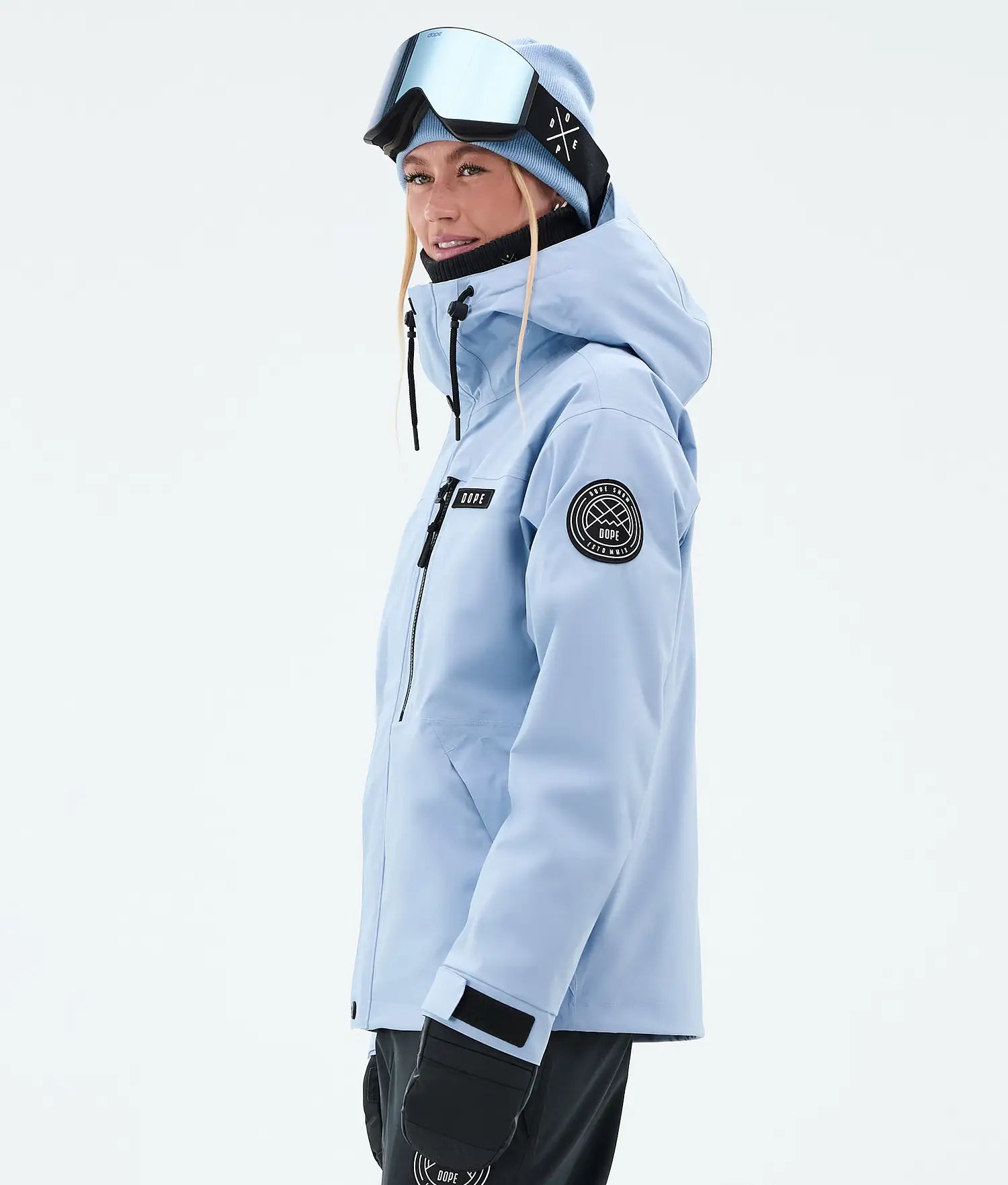 Blizzard W Full Zip Snowboardjacke Damen Light Blue