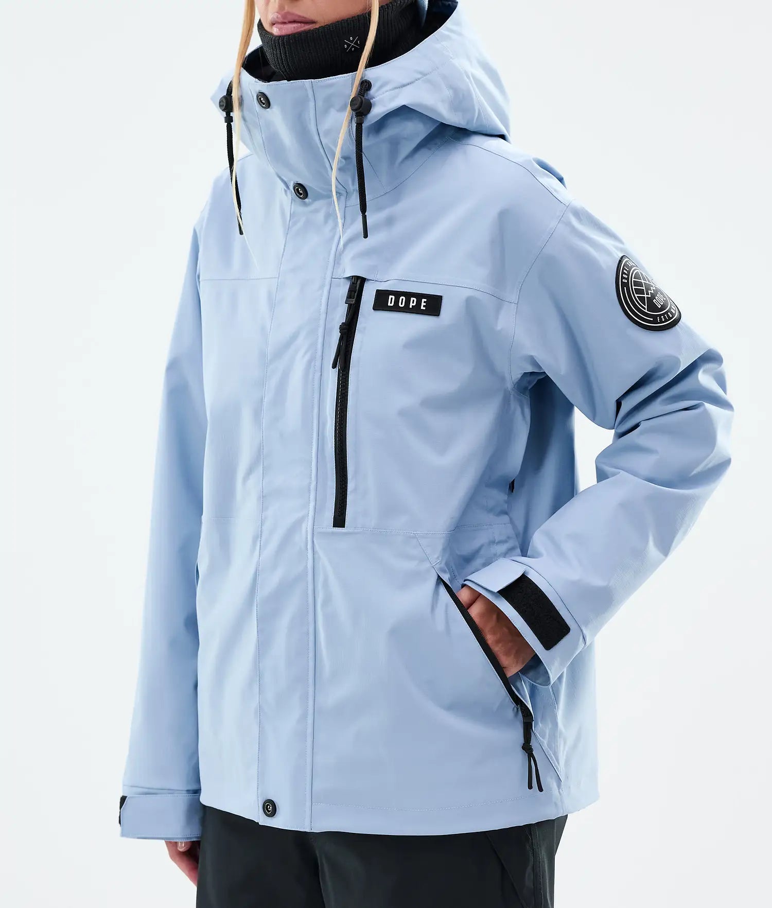 Blizzard W Full Zip Snowboardjacke Damen Light Blue