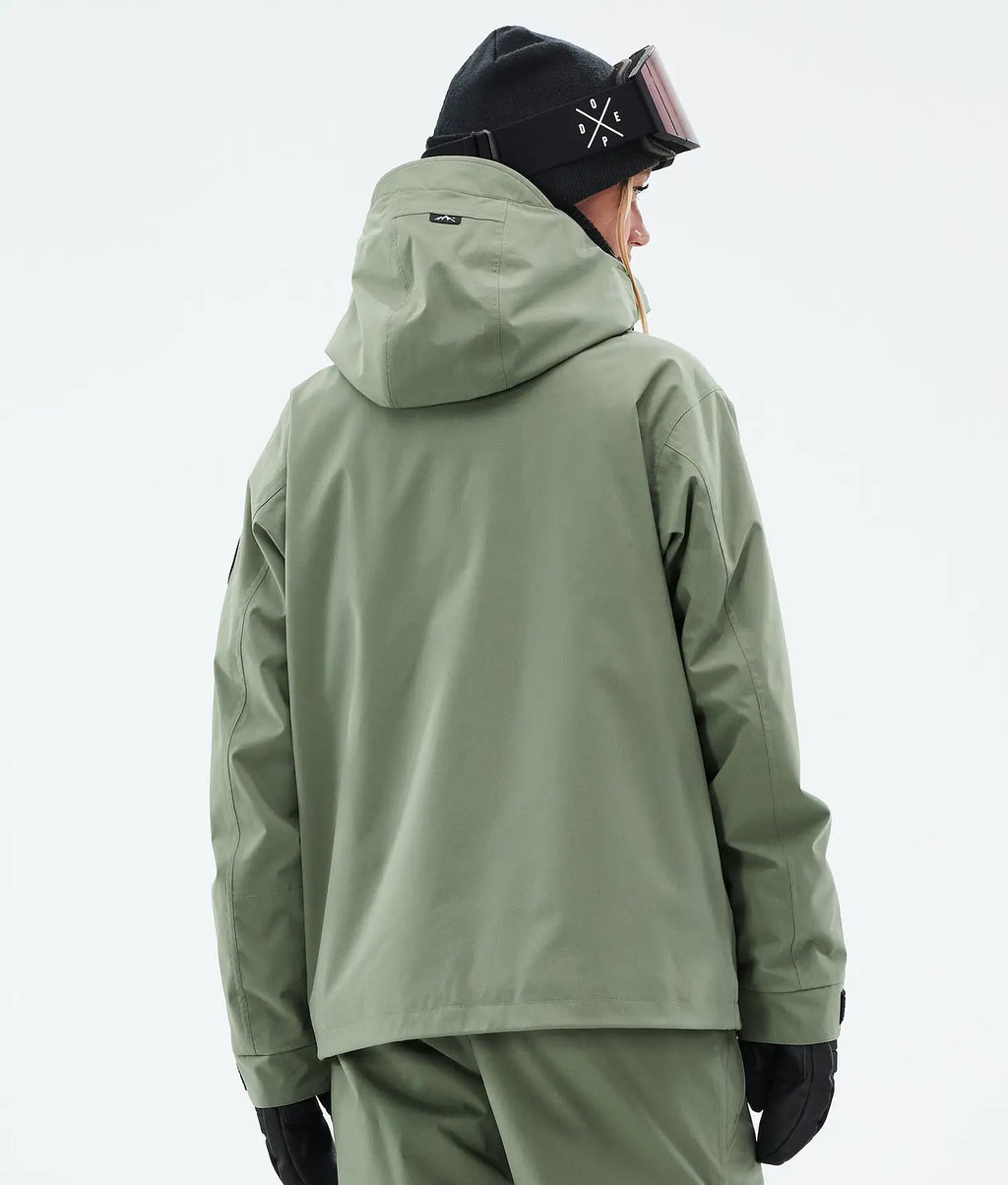 Blizzard W Full Zip Snowboardjacke Damen Moss Green