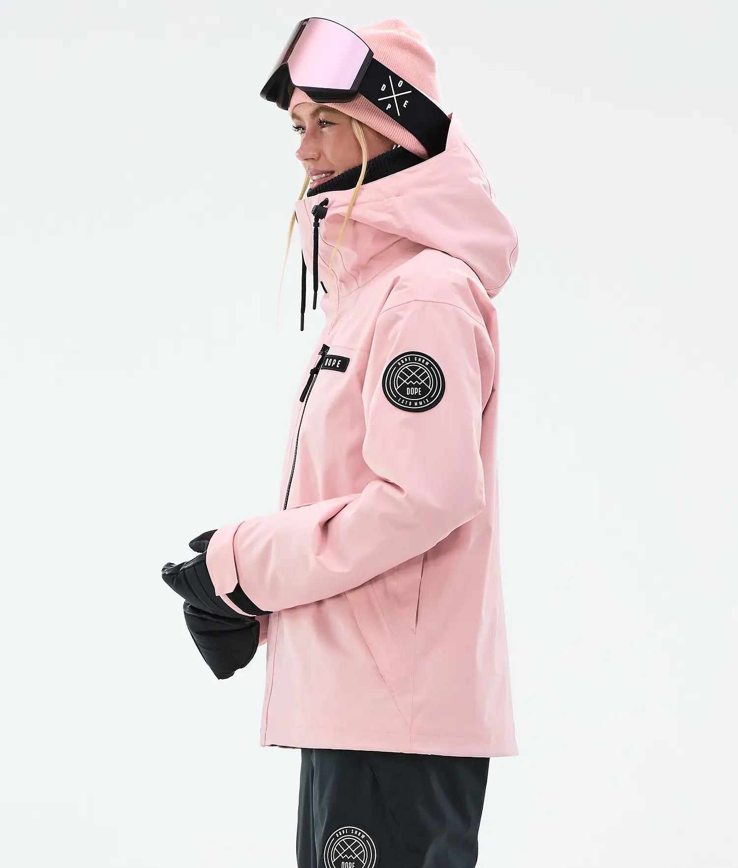 Blizzard W Full Zip Snowboardjacke Damen Soft Pink