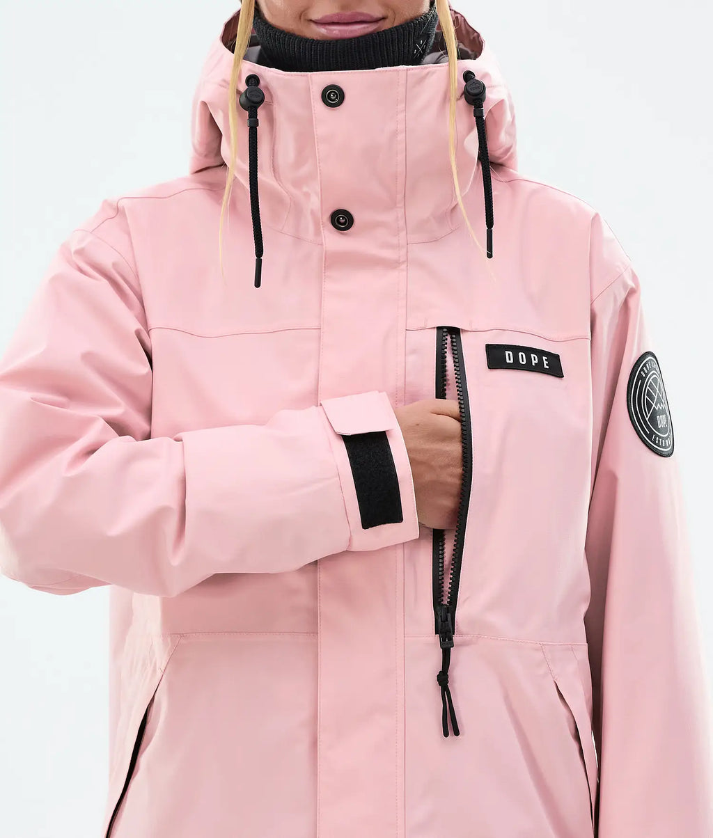 Blizzard W Full Zip Snowboardjacke Damen Soft Pink