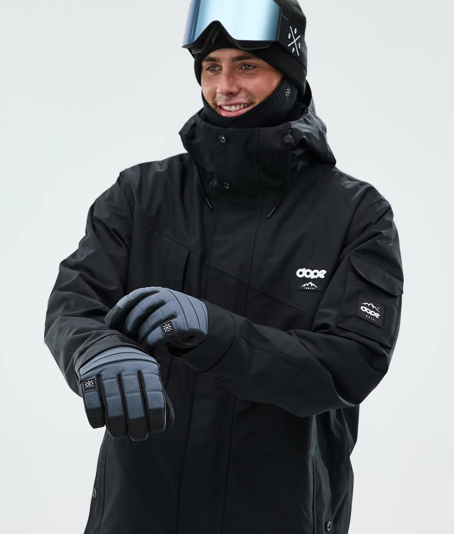 Ace Skihandschuhe Metal Blue